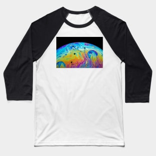 Soap Bubble Close Up Baseball T-Shirt